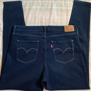 Levi’s super skinny high rise jegging